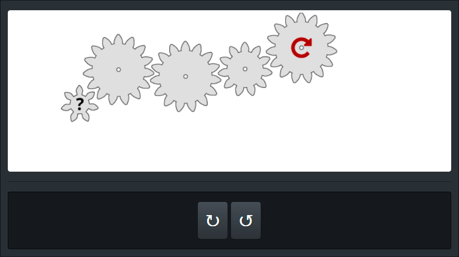Test de los engranajes