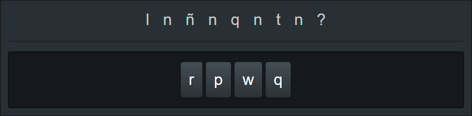 Test de las series de letras