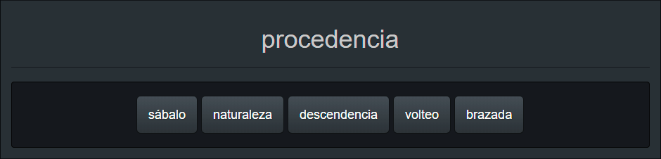 Test de sinónimos y antónimos